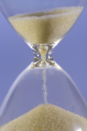 Sand in Hourglass